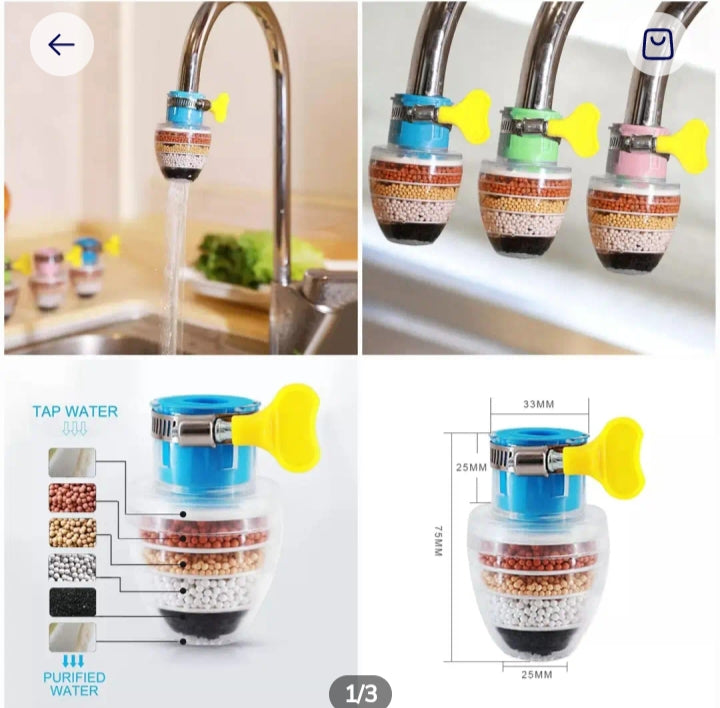 Tap water filter